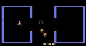 une photo d'Ã©cran de Berzerk sur Atari 2600